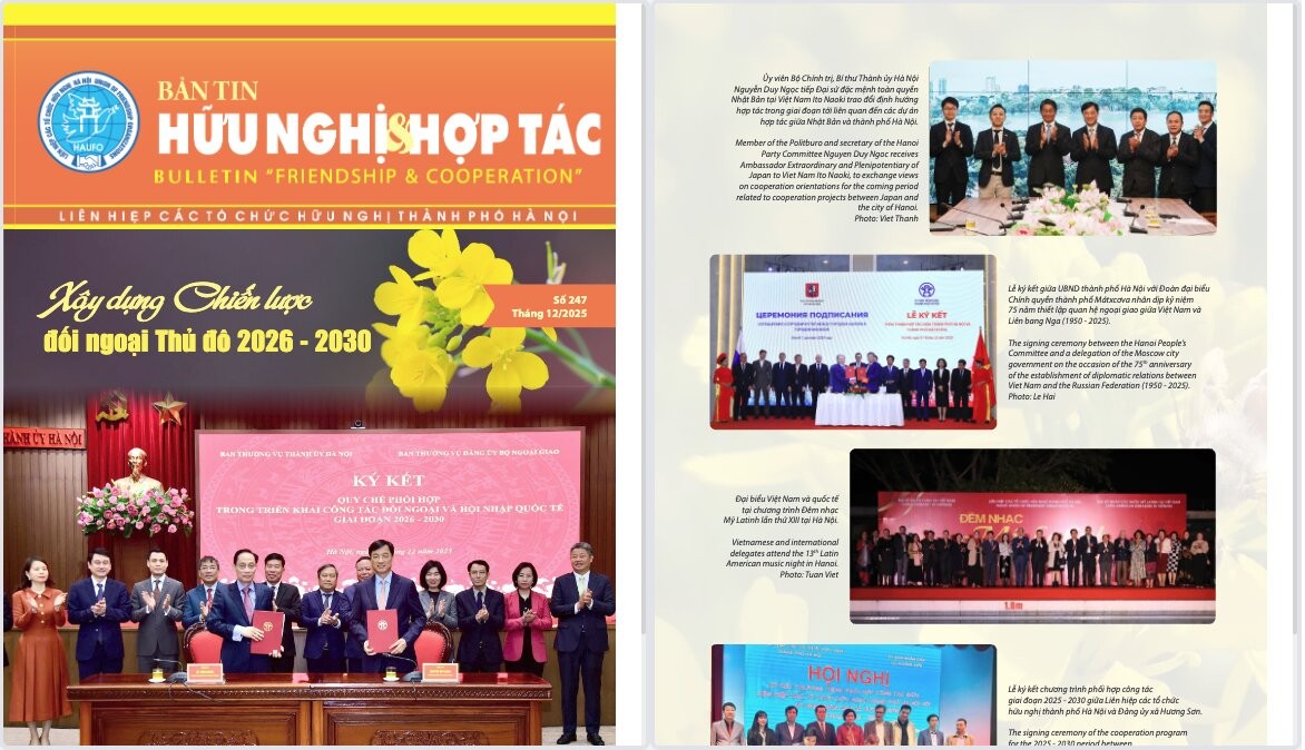 Hanoi Union of Friendship Organizations: Spreading Values of Peace in Heart of Capital
