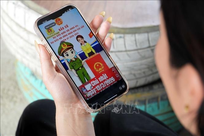 VNeID Supports Voters in Looking Up Polling Stations and Candidate Lists