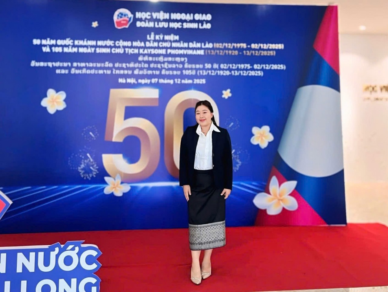 Lattanaphone Phetphilanon expressed: “Election day in Vietnam is an occasion for citizens to exercise their democratic rights directly and demonstrate the spirit of social unity.” (Photo: Courtesy of the interviewee)