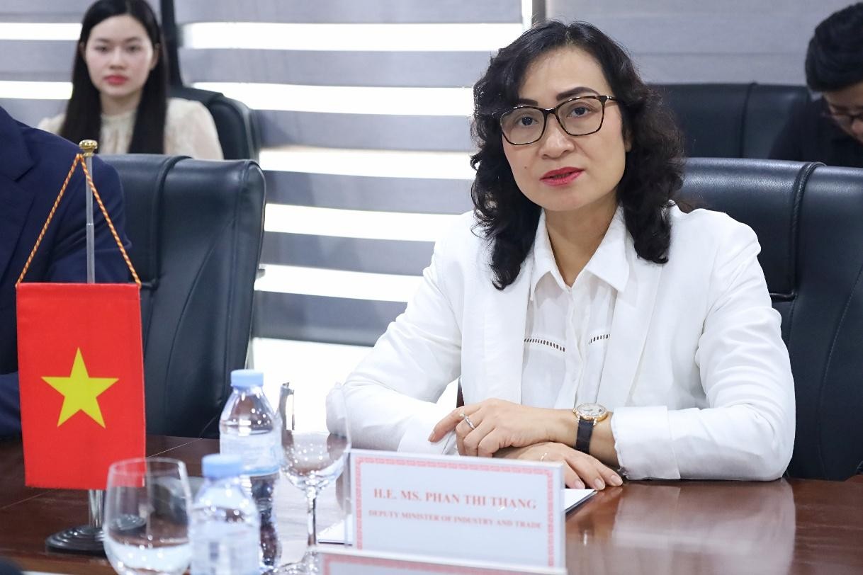 Deputy Minister Phan Thi Thang (Photo: MOIT)