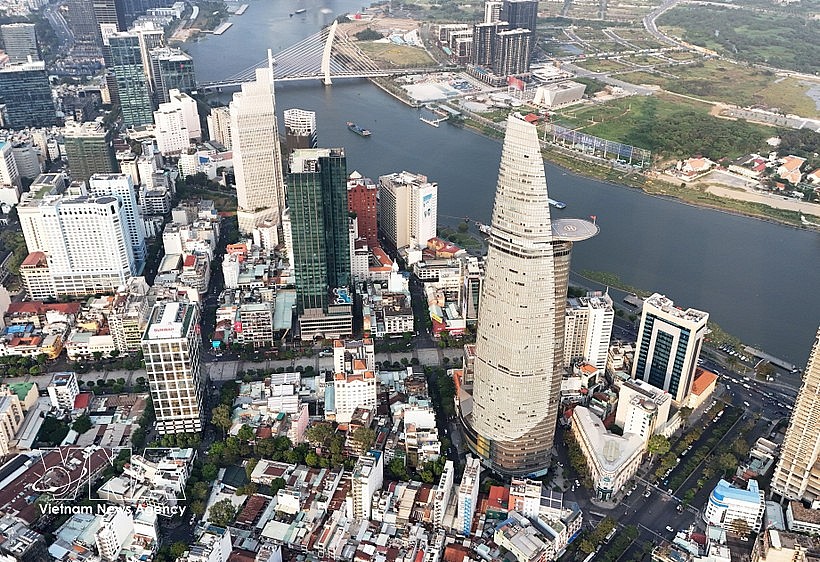 Bitexco Financial Tower in Ho Chi Minh City (Photo: VNA)
