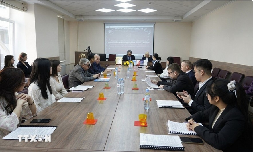 Overview of the workshop (Photo: VNA) Overview of the workshop (Photo: VNA)