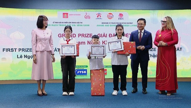 “Denmark in Your Eyes” Contest: Children’s Drawings Spread Green Dreams