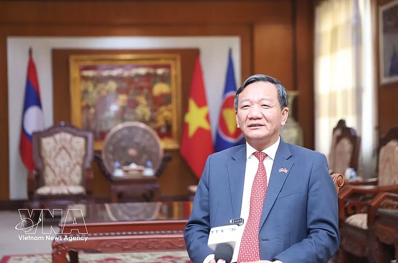 Vietnamese Ambassador to Laos Nguyen Minh Tam (Photo: VNA)
