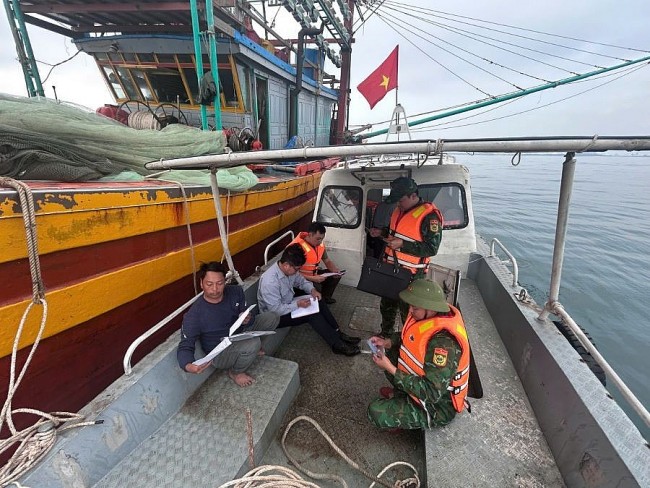 Quang Tri Strengthens Joint Patrols to Prevent IUU fishing