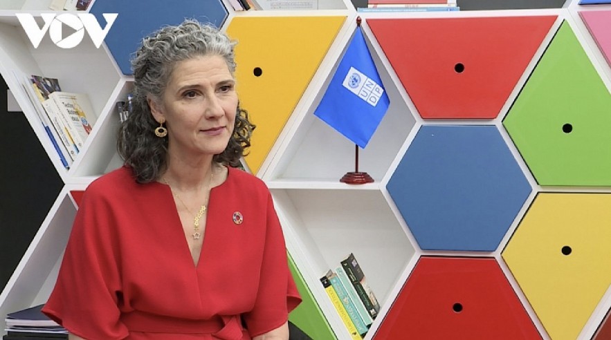 UNDP Resident Representative Ramla Khalidi in Vietnam.