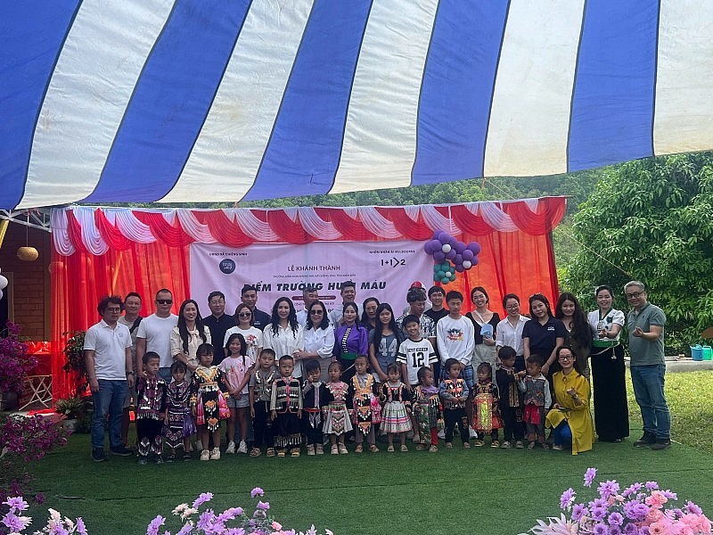 Vietnamese Community in Australia Raises 1.1 Billion VND for New School in Dien Bien