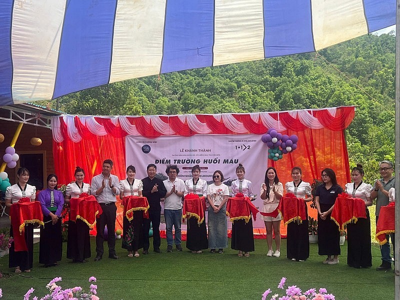 Vietnamese Community in Australia Raises 1.1 Billion VND for New School in Dien Bien