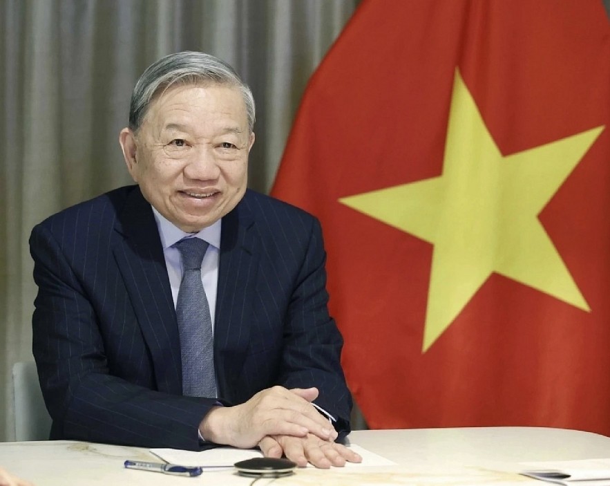 Party General Secretary and President To Lam of Vietnam. Party General Secretary and President To Lam of Vietnam.