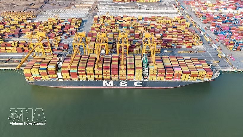 Hai Phong Port (Illustrative photo: VNA)