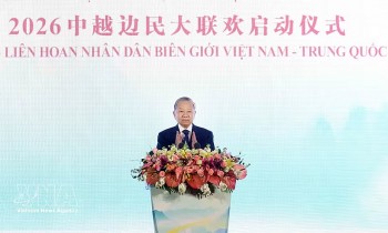 Vietnam’s Top Leader Attends Launch of Vietnam–China Border People’s Festival 2026