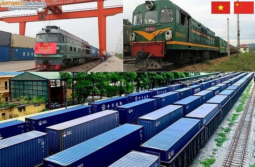 Vietnam–China rail links boost logistics capacity and reinforce Vietnam’s strategic role in regional trade flows. (Photo: Ratraco SolutionS)