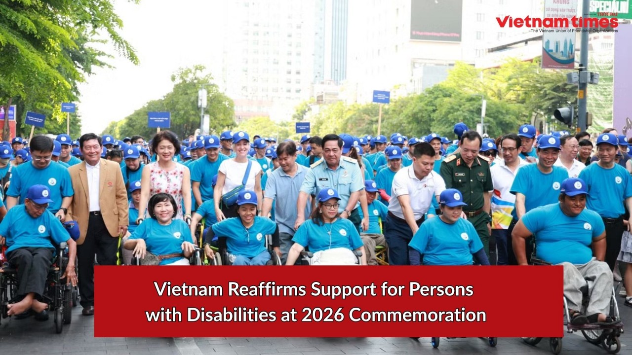 Vietnam Reaffirms Support for Persons with Disabilities at 2026 Commemoration