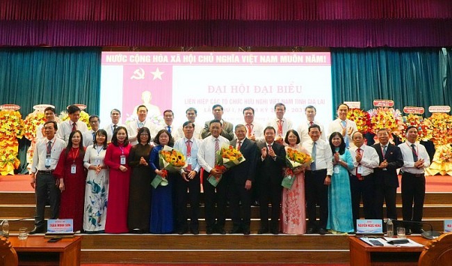 Le Kim Toan Elected President of the Gia Lai Union of Friendship Organizations for 2026-2031 Term