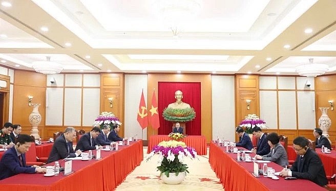 Party General Secretary and State President To Lam holds phone talks with Australian PM Anthony Albanese (Photo: VNA)