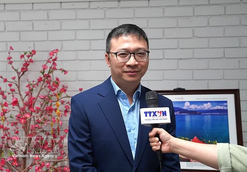 Do Gia Thang, Secretary-General of the Vietnam Business Association in Australia (VBAA) and Chairman of the Vietnam–Australia Young Entrepreneurs Club (Photo: VNA)