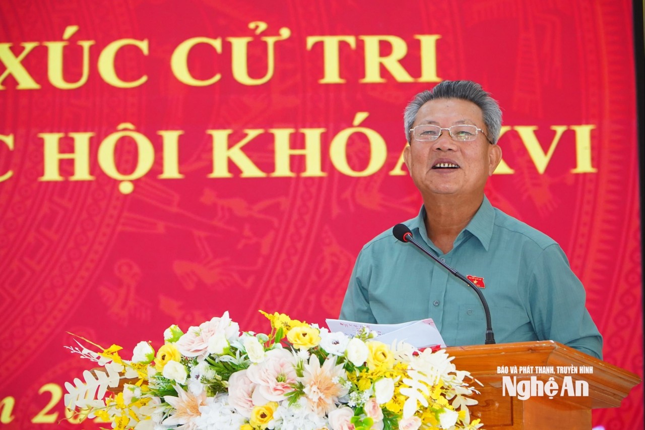 Nghe An Provincial National Assembly Delegation Meets Voters in Tan Ky Commune