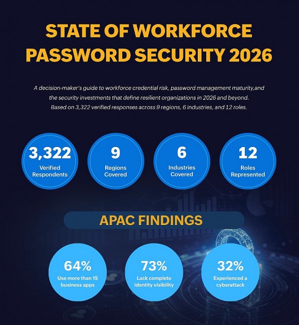 New Research Finds Application Sprawl Puts APAC Workforces at Credential Risk