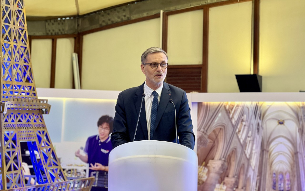 French Ambassador to Vietnam Olivier Brochet. (Photo: Mai Anh)