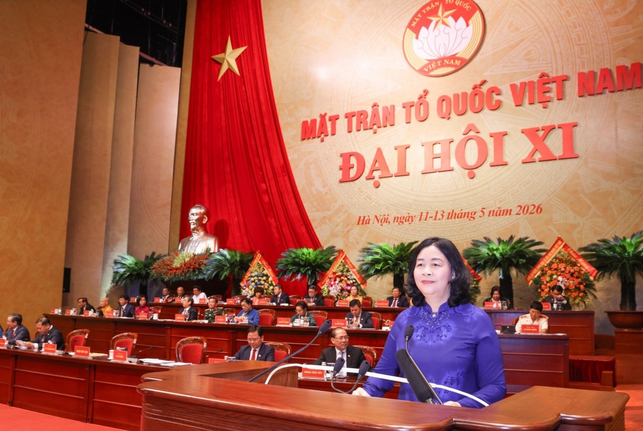 Bui Thi Minh Hoai Re-elected President of Vietnam Fatherland Front Central Committee for 2026-2031