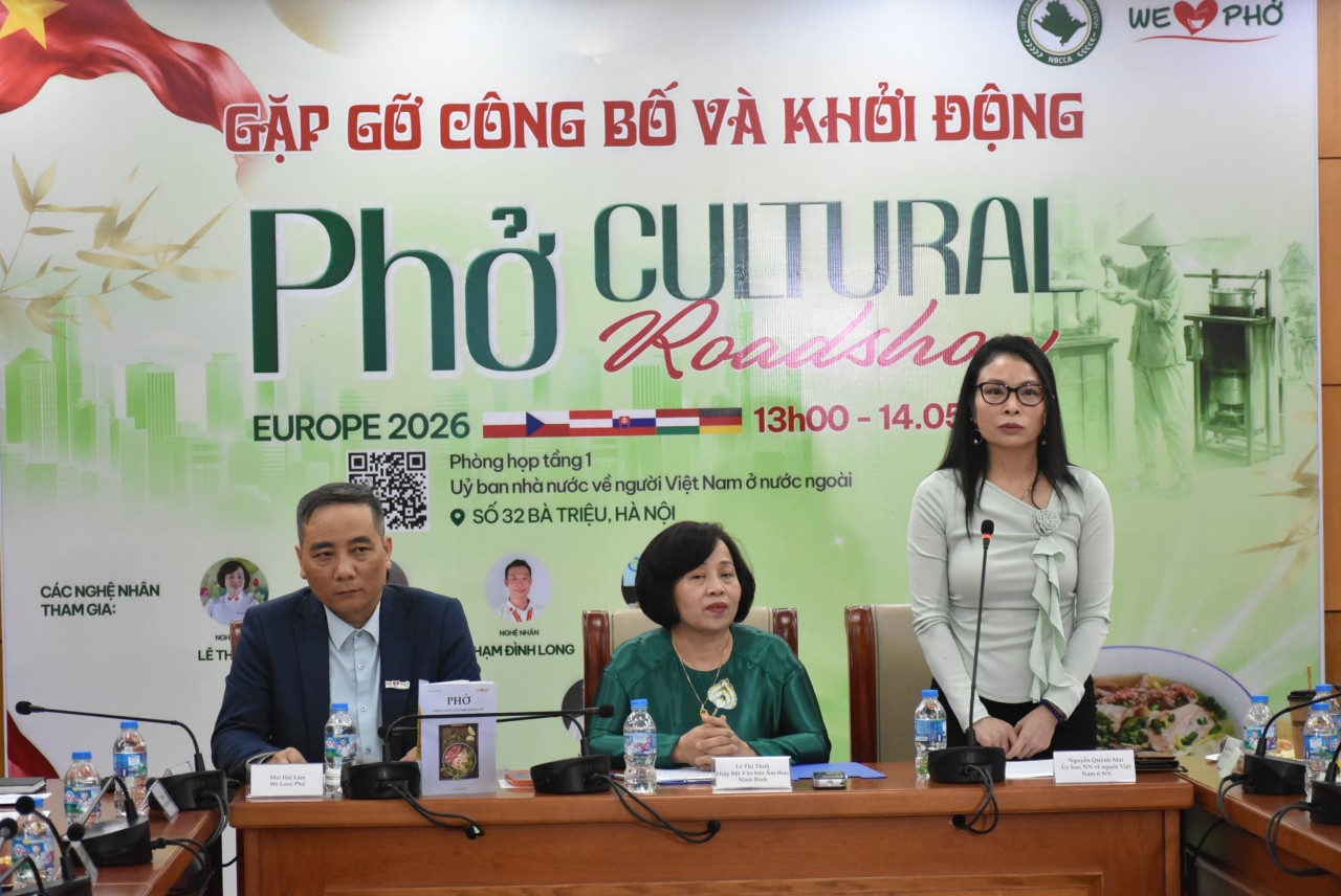 Nguyen Quynh Mai, Vice Chairwoman of the State Committee for Overseas Vietnamese Affairs, speaks at the event. (Photo: Duong Tieu) Nguyen Quynh Mai, Vice Chairwoman of the State Committee for Overseas Vietnamese Affairs, speaks at the event. (Photo: Duong Tieu)