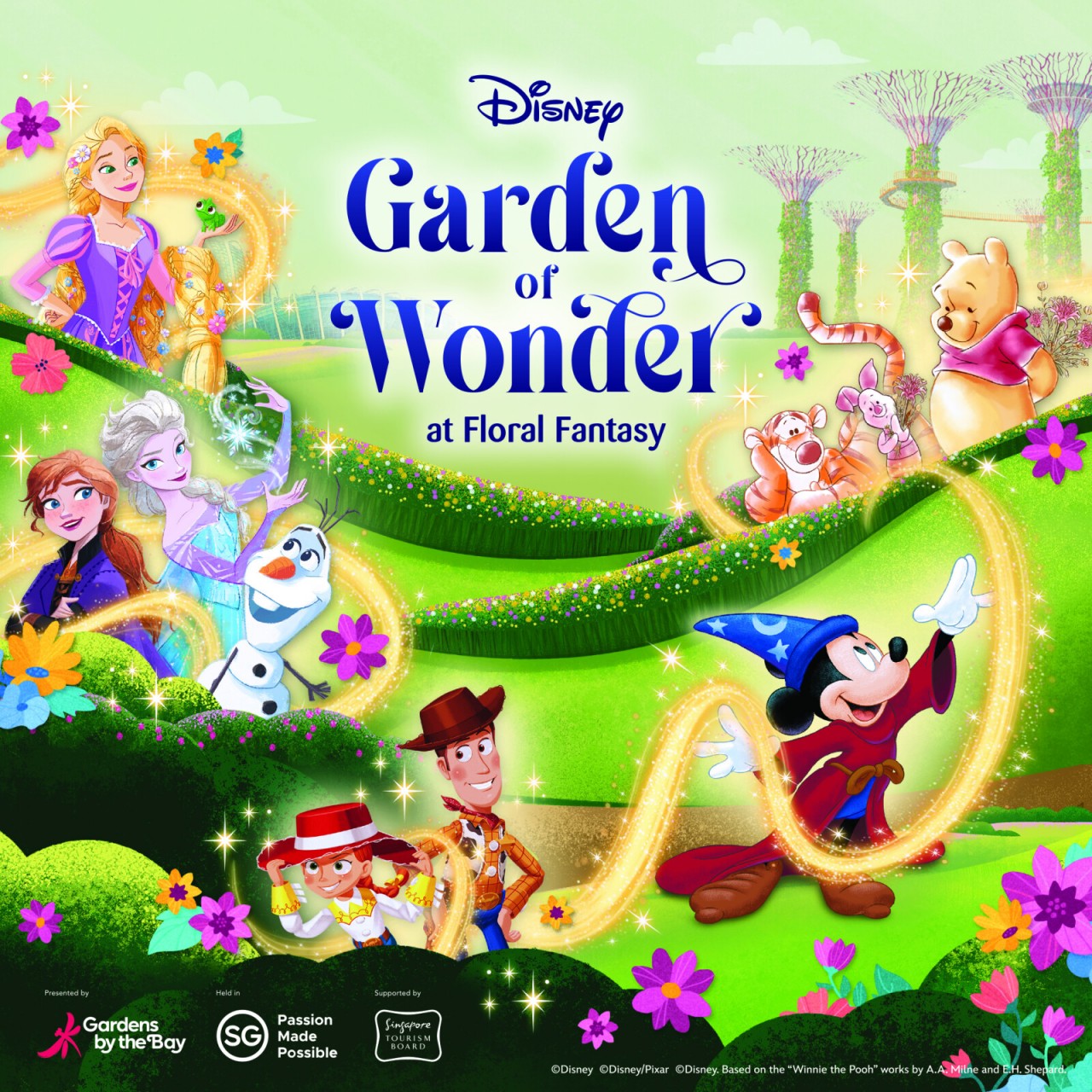 Singapore’s Gardens by the Bay Unveils Two New Disney-Themed Experiences For Families