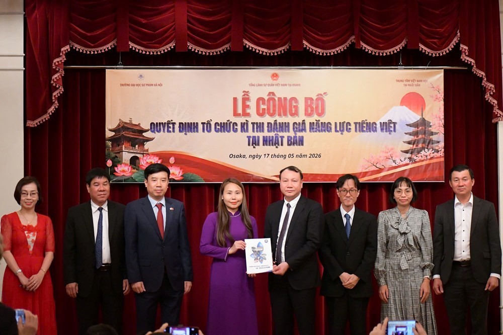 Vietnamese Proficiency Test Held in Japan Under National Standards