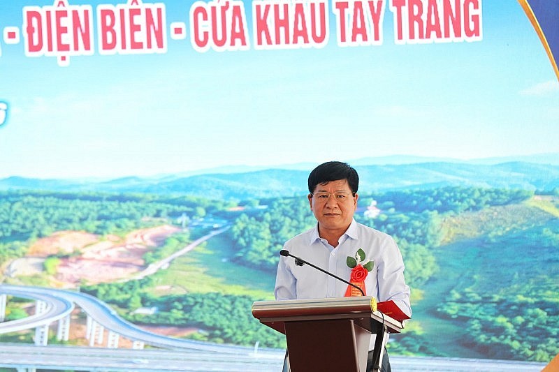 Le Thanh Do, Standing Deputy Secretary of the Provincial Party Committee, speaks at the groundbreaking ceremony. (Photo: Duy Linh) Le Thanh Do, Standing Deputy Secretary of the Provincial Party Committee, speaks at the groundbreaking ceremony. (Photo: Duy Linh)