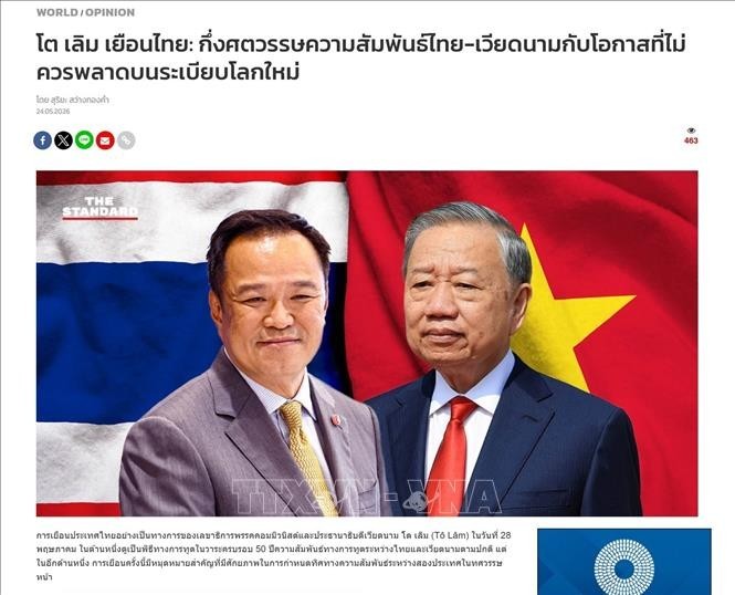 Shaping New Milestone for Vietnam-Thailand Comprehensive Strategic Partnership Shaping New Milestone for Vietnam-Thailand Comprehensive Strategic Partnership