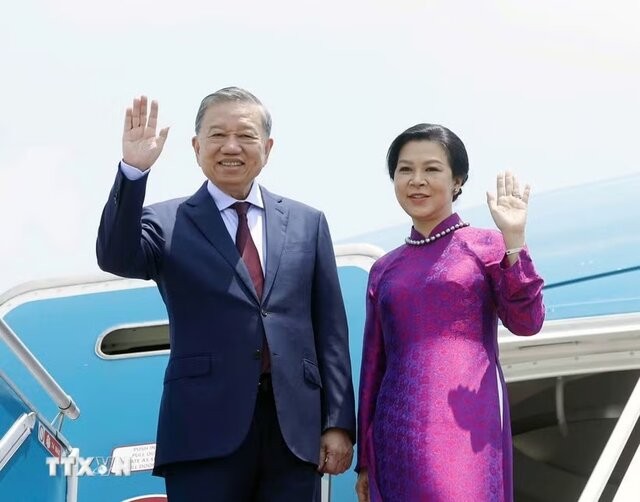 General Secretary, President To Lam Begins Three-day State Visit to Thailand