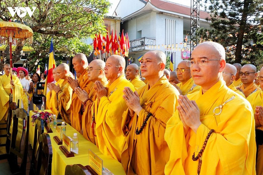 Buddhists across Vietnam gather for Vesak celebrations. Buddhists across Vietnam gather for Vesak celebrations.