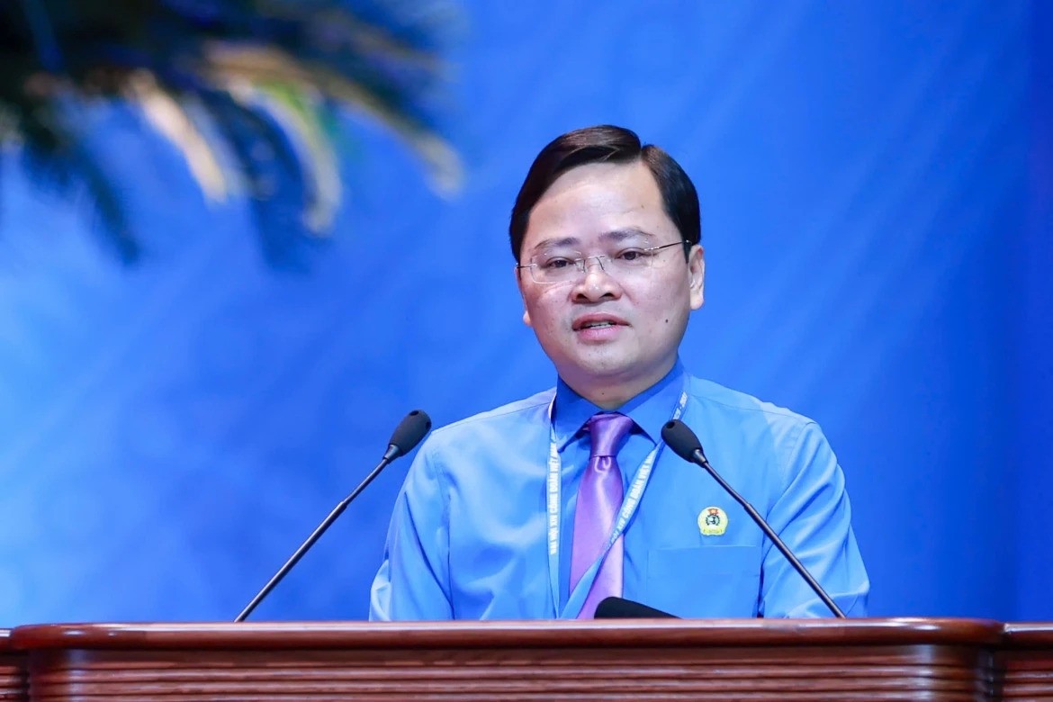 Nguyen Anh Tuan Re-Elected President of the Vietnam General Confederation of Labour