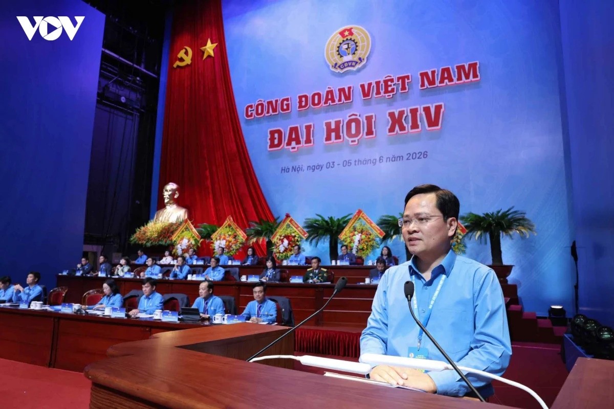 14th Vietnam Trade Union Congress to Elect 135 Members to New Executive Committee