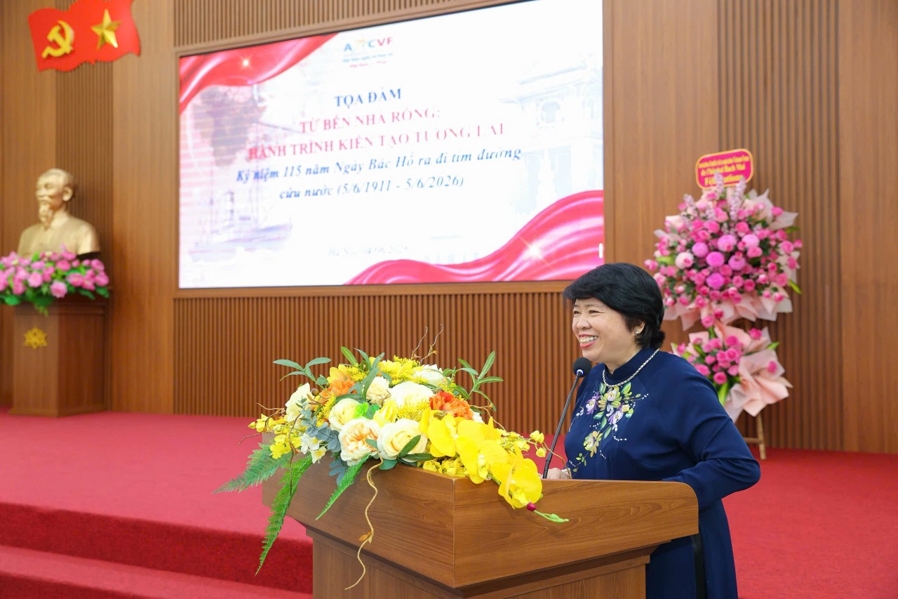 Nguyen Thuy Anh, President of the Vietnam–France Friendship and Cooperation Association. (Photo: Dinh Hoa).