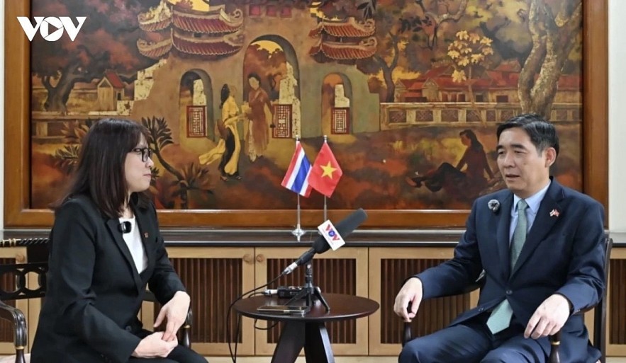 Vietnamese Ambassador to Thailand Pham Viet Hung gives an interview to VOV Vietnamese Ambassador to Thailand Pham Viet Hung gives an interview to VOV