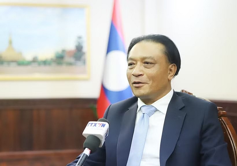 Lao Deputy Minister of Foreign Affairs Phongsavan Sisoulat (Photo: VNA) Lao Deputy Minister of Foreign Affairs Phongsavan Sisoulat (Photo: VNA)