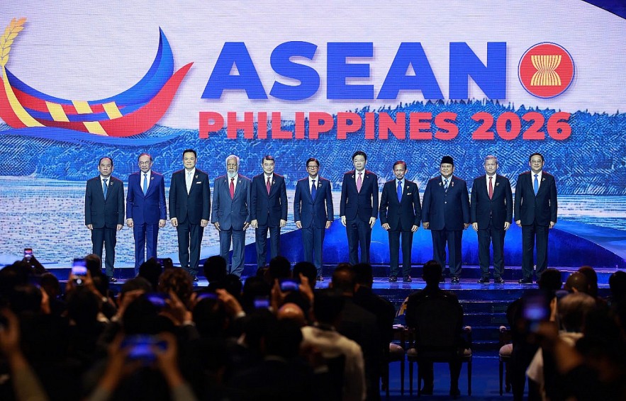 Leaders of ASEAN member states attend the 48th ASEAN Summit in Cebu, the Philippines. Photo: Nhat Bac Leaders of ASEAN member states attend the 48th ASEAN Summit in Cebu, the Philippines. Photo: Nhat Bac