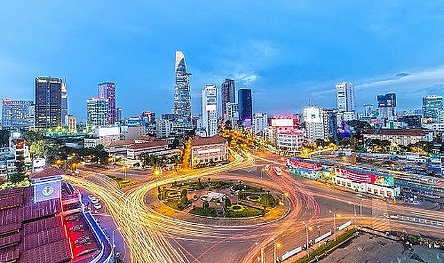A corner of Ho Chi Minh City - Vietnam's largest economic engine.