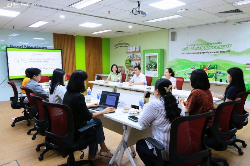Good Neighbors Vietnam (GNI), Hai Phong City Union of Friendship Organizations Join Hands to Implement a Community Aid Program Good Neighbors Vietnam (GNI), Hai Phong City Union of Friendship Organizations Join Hands to Implement a Community Aid Program
