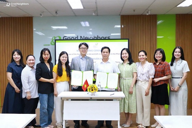 Good Neighbors Vietnam (GNI), Hai Phong City Union of Friendship Organizations Join Hands to Implement a Community Aid Program