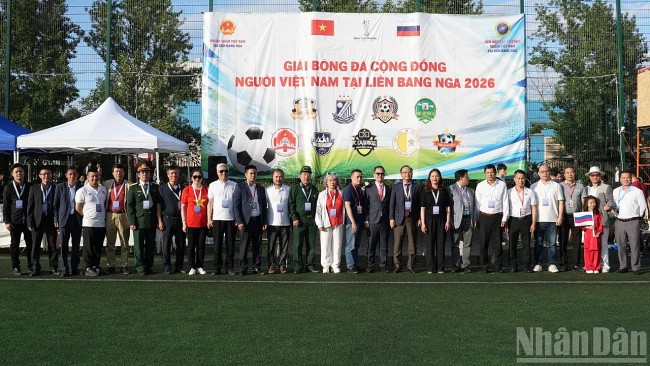 Vietnamese Community Football Tournament Strengthens Unity in Russia