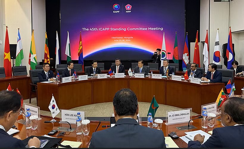 The 45th Meeting of the ICAPP Standing Committee is held in Ulaanbaatar, Mongolia, from June 24 to 28. (Photo: The Courtesy of the Ministry of Foreign Affairs)