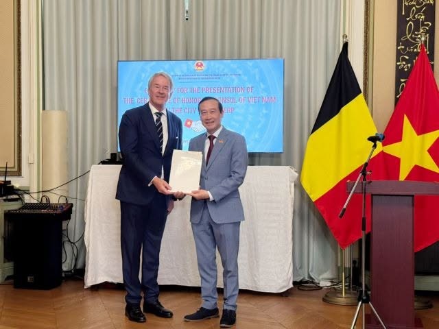 New Honorary Consul to Boost Vietnam-Belgium Cooperation