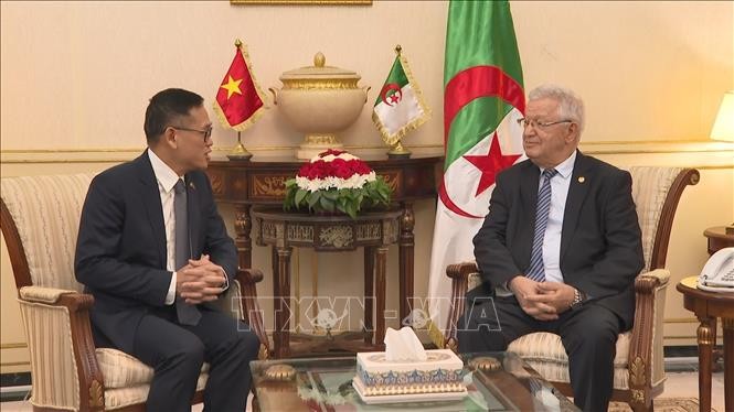 Speaker of Algeria’s Council of the Nation Expresses Desire to Strengthen Ties with Vietnam’s National Assembly
