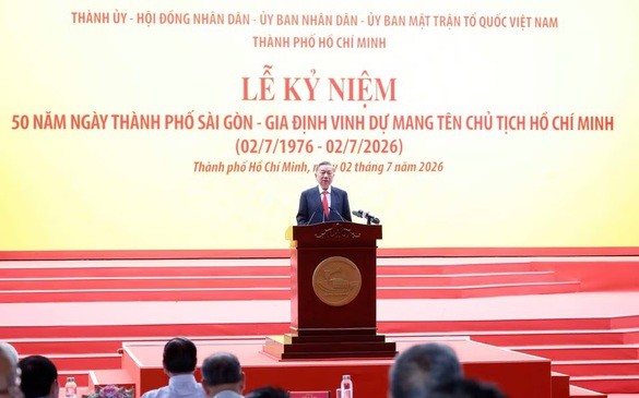 Full Remarks by General Secretary, President To Lam at 50th Anniversary of Sai Gon-Gia Dinh Named After President Ho Chi Minh