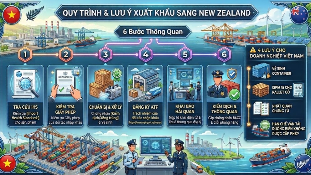 Import Procedures for Goods Entering the New Zealand Market