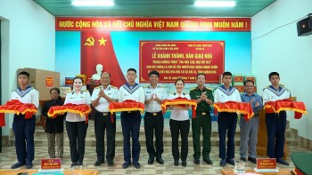 Naval Region 4 Handed Over Four Houses to Policy Beneficiary Families