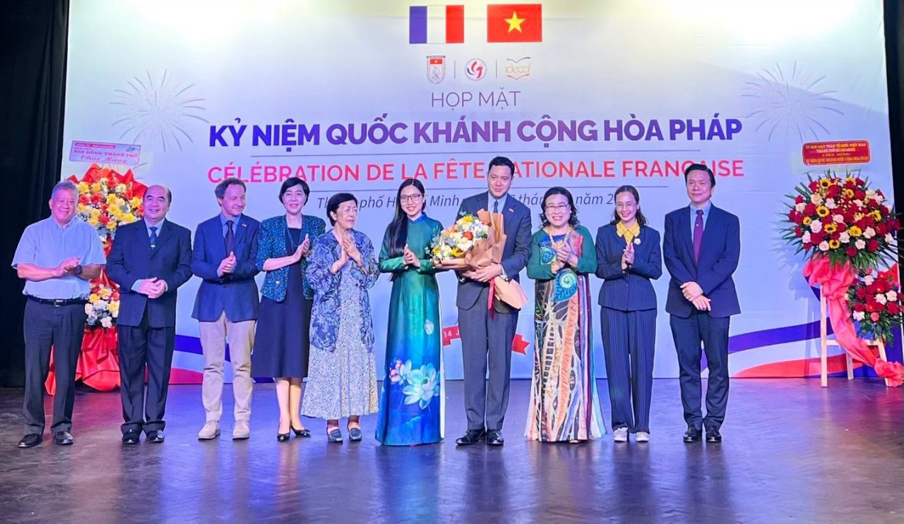 Celebrating French National Day in Ho Chi Minh City