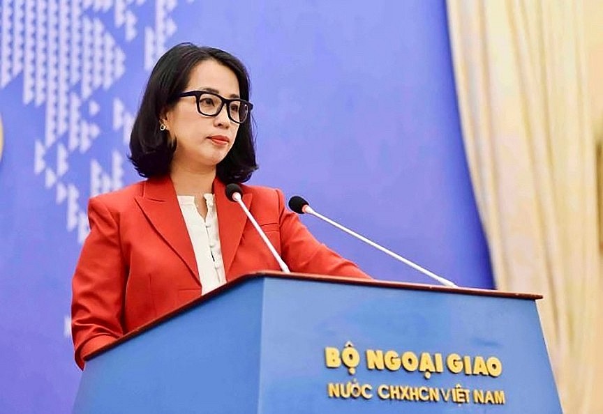 Foreign Ministry Spokesperson Pham Thu Hang (Photo: MOFA) Foreign Ministry Spokesperson Pham Thu Hang (Photo: MOFA)
