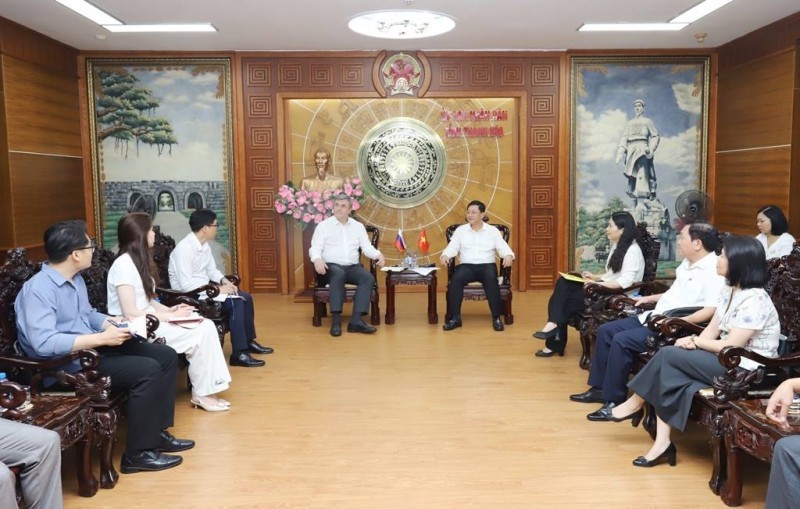 Thanh Hoa and Saint Petersburg (Russia) Strengthen Cooperation